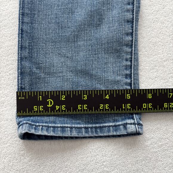 Kut From the Kloth Womens Size 6 Katy Boyfriend Jeans Distressed Light Wash - Picture 8 of 12